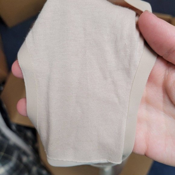 SALE5/$25 Skinnygirl Smoothers & Shapers Shaping Sonic Edge High Waist Brief Tan - Picture 8 of 9